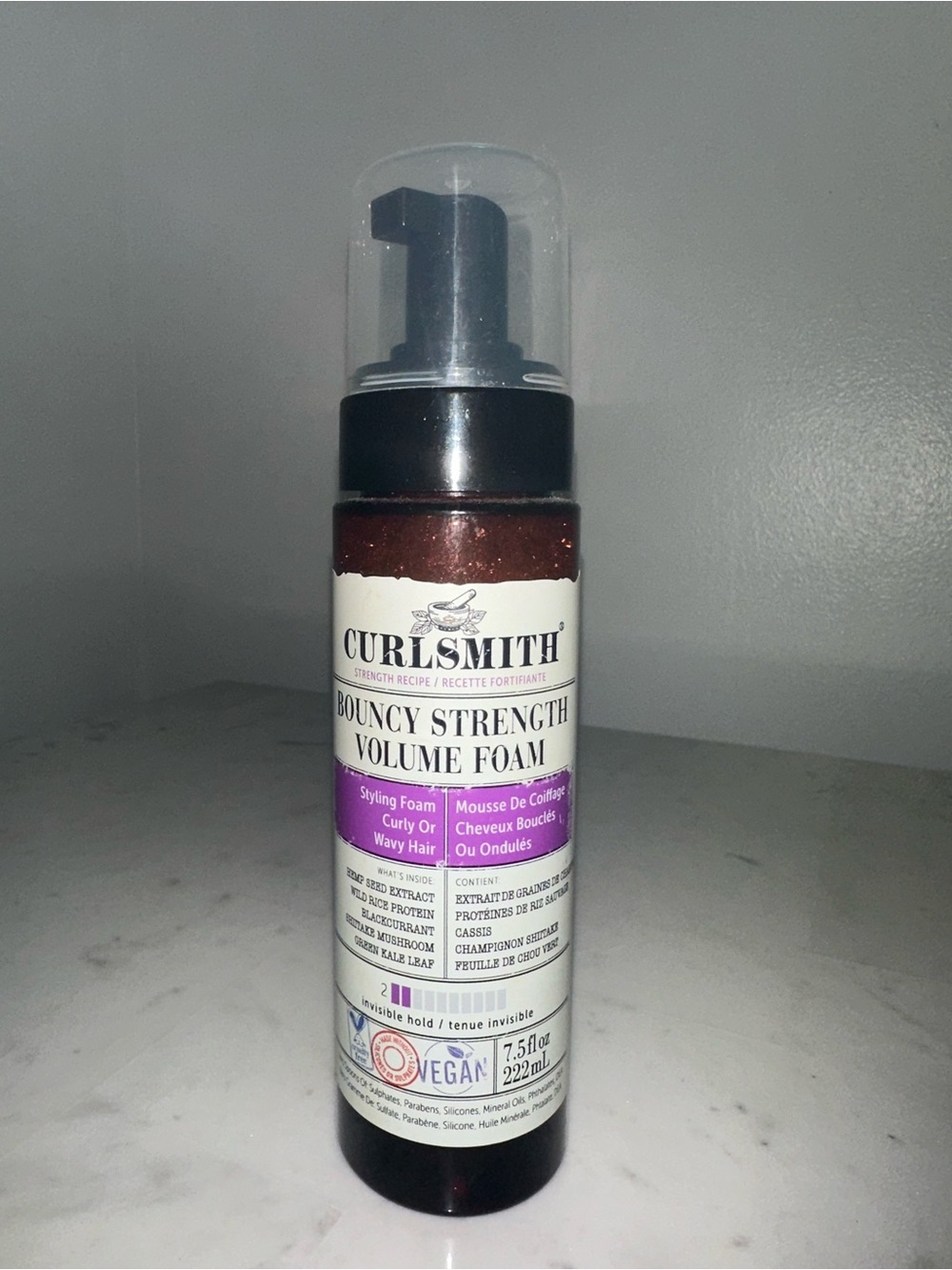 Curlsmith Bouncy Strength Volume Foam